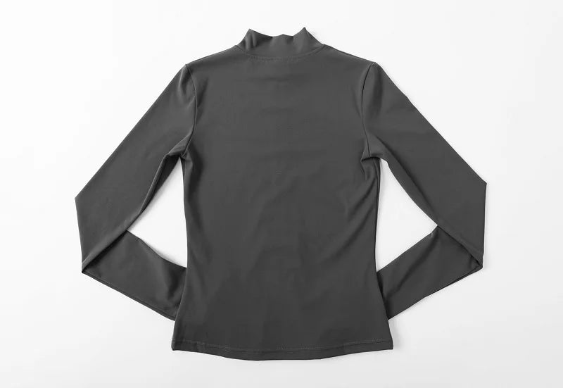 Newest Zipper Long Sleeve Yoga Set 2PCS High Waist Fitness Sport Gym Suit Sportwear Women Set Workout ClothesTracksuit Academic