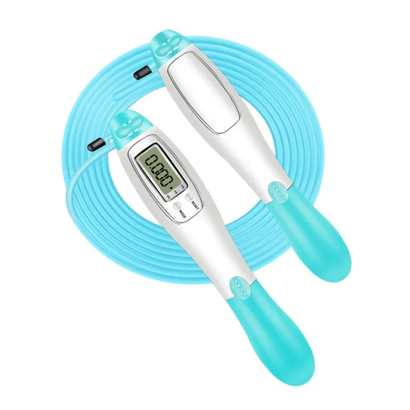 Cordless Electronic Skipping Rope Gym Fitness Cordless Skipping Smart Jump Rope with Lcd  Counting Speed Skipping Counter