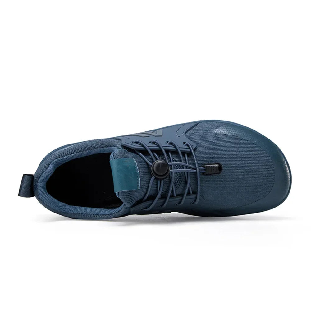 2025 Men's Barefoot Shoes with Wide Toe Box Minimalist Shoes Slip-On Running Sneakers Trail-Running Shoes for Hiking Outdoor