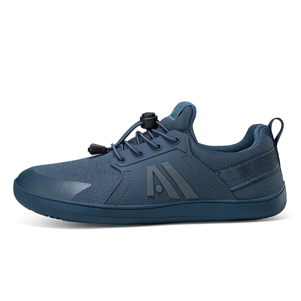 2025 Men's Barefoot Shoes with Wide Toe Box Minimalist Shoes Slip-On Running Sneakers Trail-Running Shoes for Hiking Outdoor