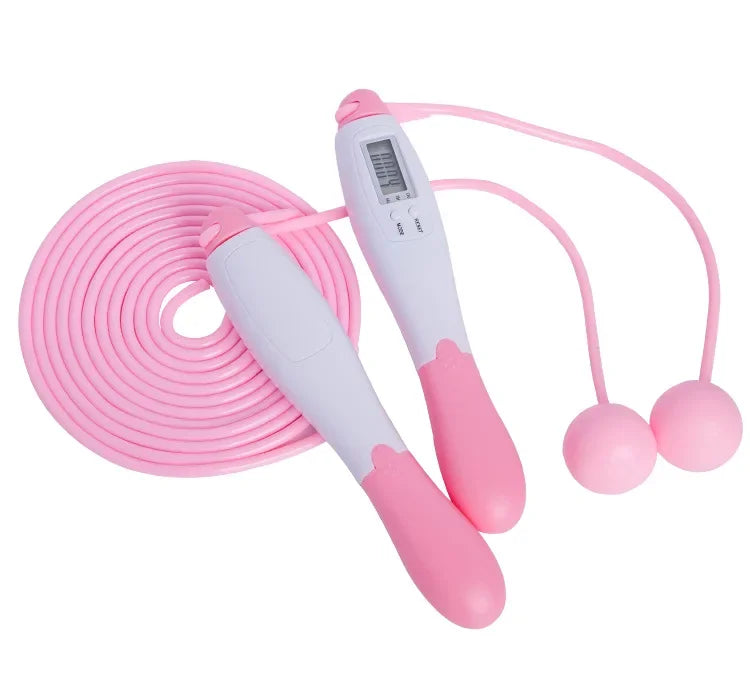 Cordless Electronic Skipping Rope Gym Fitness Cordless Skipping Smart Jump Rope with Lcd  Counting Speed Skipping Counter