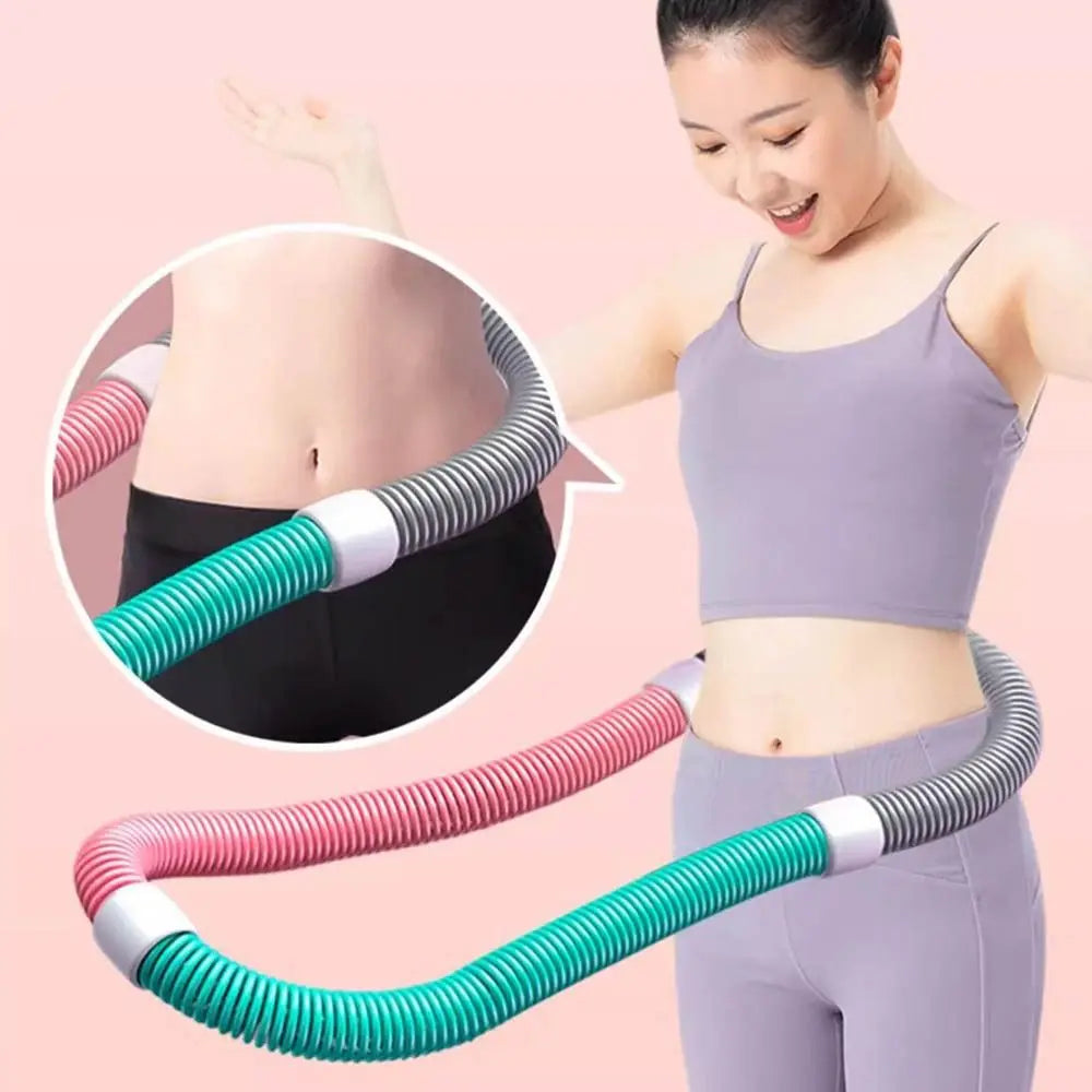 without Harming Waist Sports Hoop Waist Trainer Adjustable Burn Fat Weight Loss Circle Slimming Belly Soft