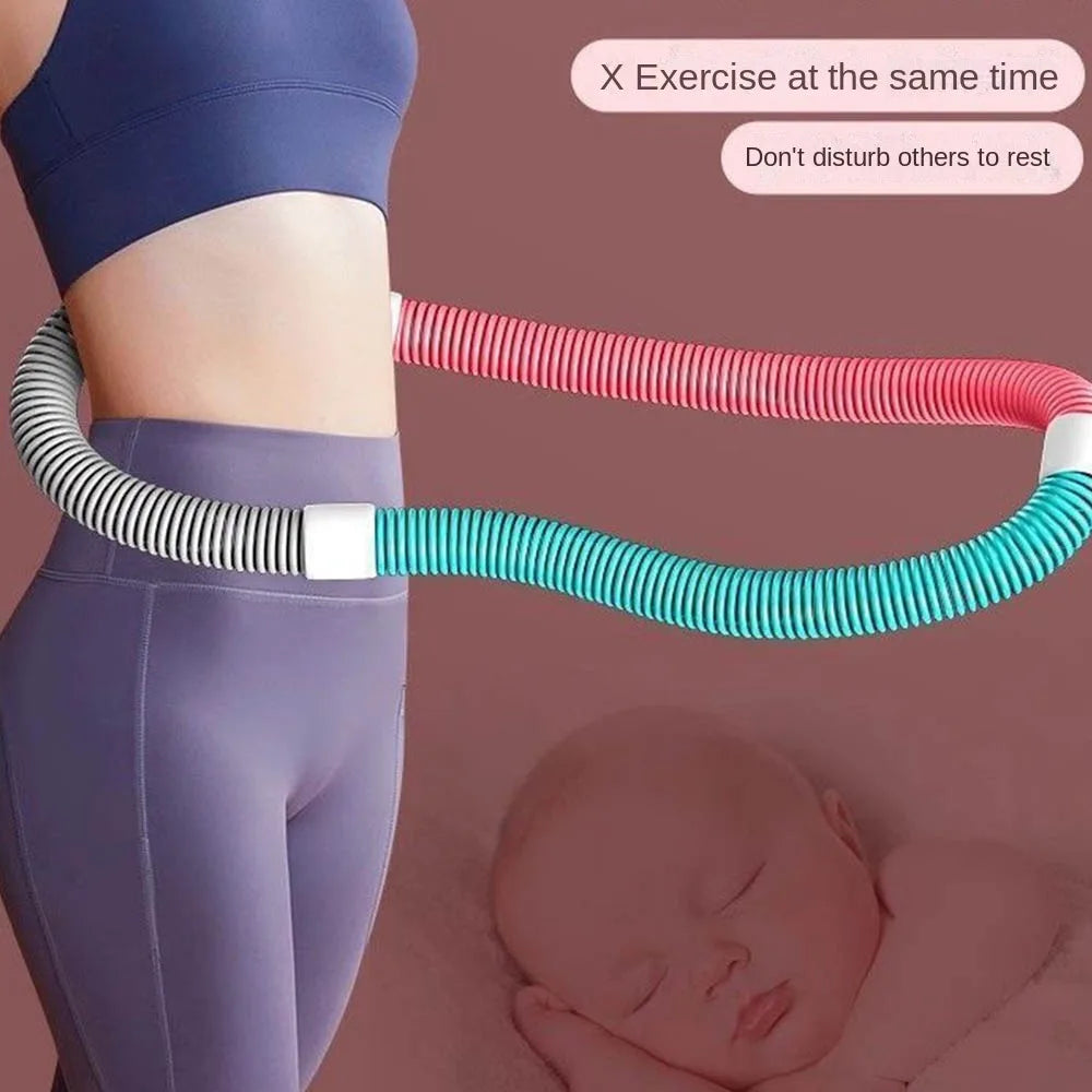 without Harming Waist Sports Hoop Waist Trainer Adjustable Burn Fat Weight Loss Circle Slimming Belly Soft
