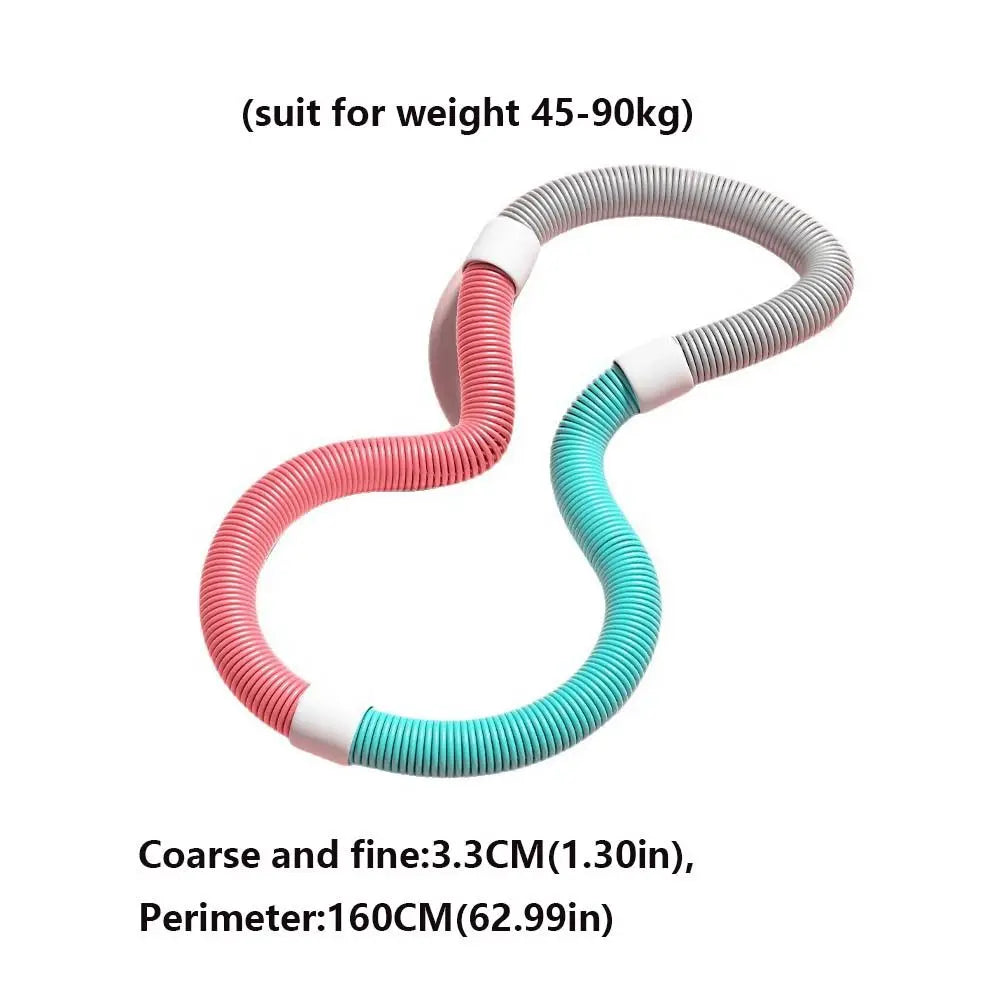 without Harming Waist Sports Hoop Waist Trainer Adjustable Burn Fat Weight Loss Circle Slimming Belly Soft