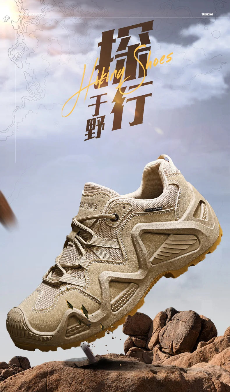 Men's Outdoor Fashion Sneakers New Designers Hiking Shoes Men's Camouflage Breathable Walking Shoes Climbing Shoes for Couples