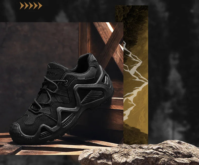 Men's Outdoor Fashion Sneakers New Designers Hiking Shoes Men's Camouflage Breathable Walking Shoes Climbing Shoes for Couples